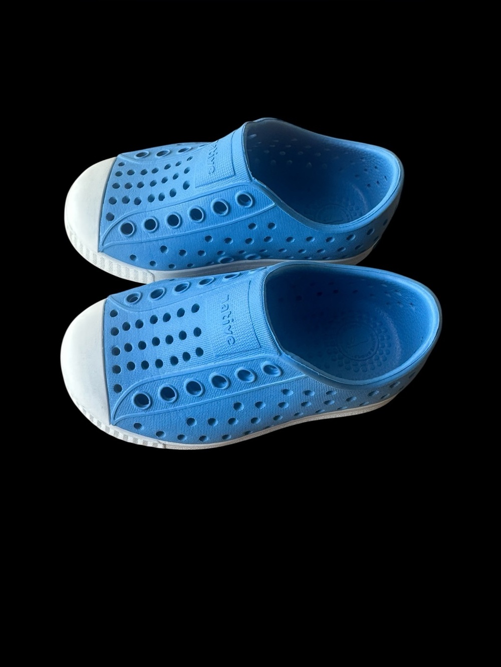 NATIVE Jefferson Sneakers
Toddler Kids size C6 sky blue white EUC - Picture 4 of 13